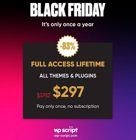 wp script black friday 2021 sale 