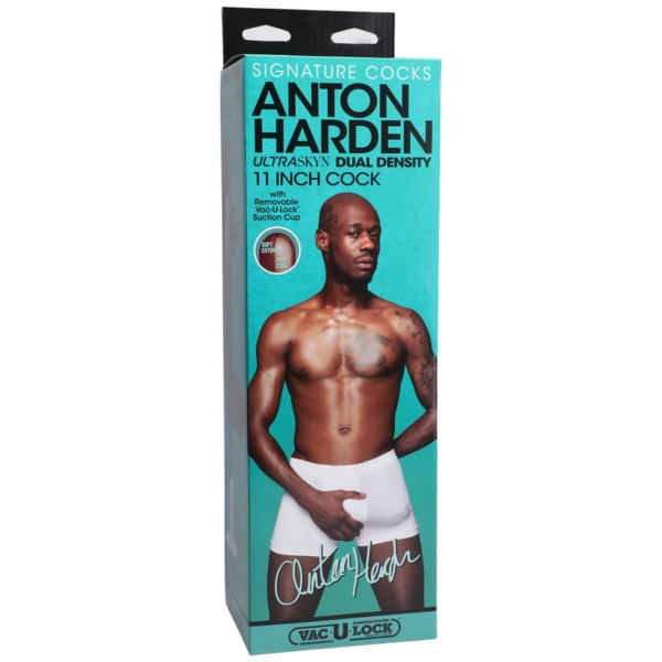 Signature Cocks - Anton Harden 11" ULTRASKYN Cock with Removable Vac-U-Lock Suction Cup 
